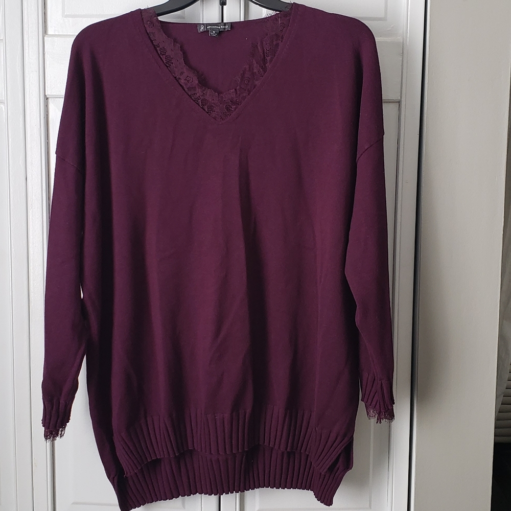 Plum colored sweater